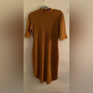 Bodycon dress- Rust color